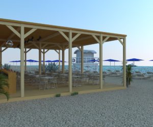 Дизайн пляжного бара